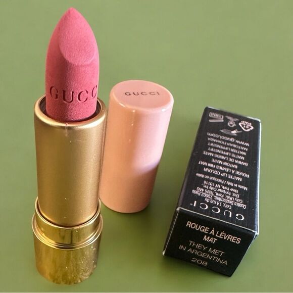 Gucci Rouge à Lèvres Mat Lipstick – They Met in Argentina (208) Brand Ne… - Picture 17 of 17